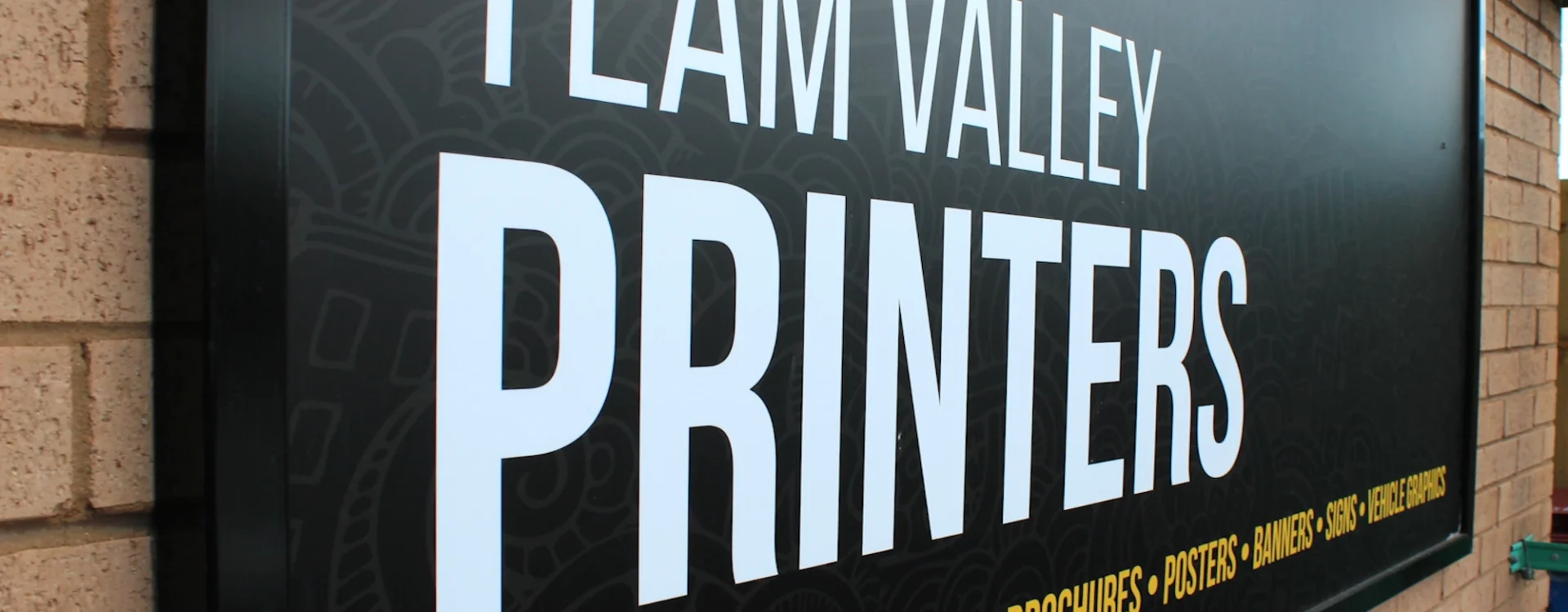 Team Valley Printers Signage